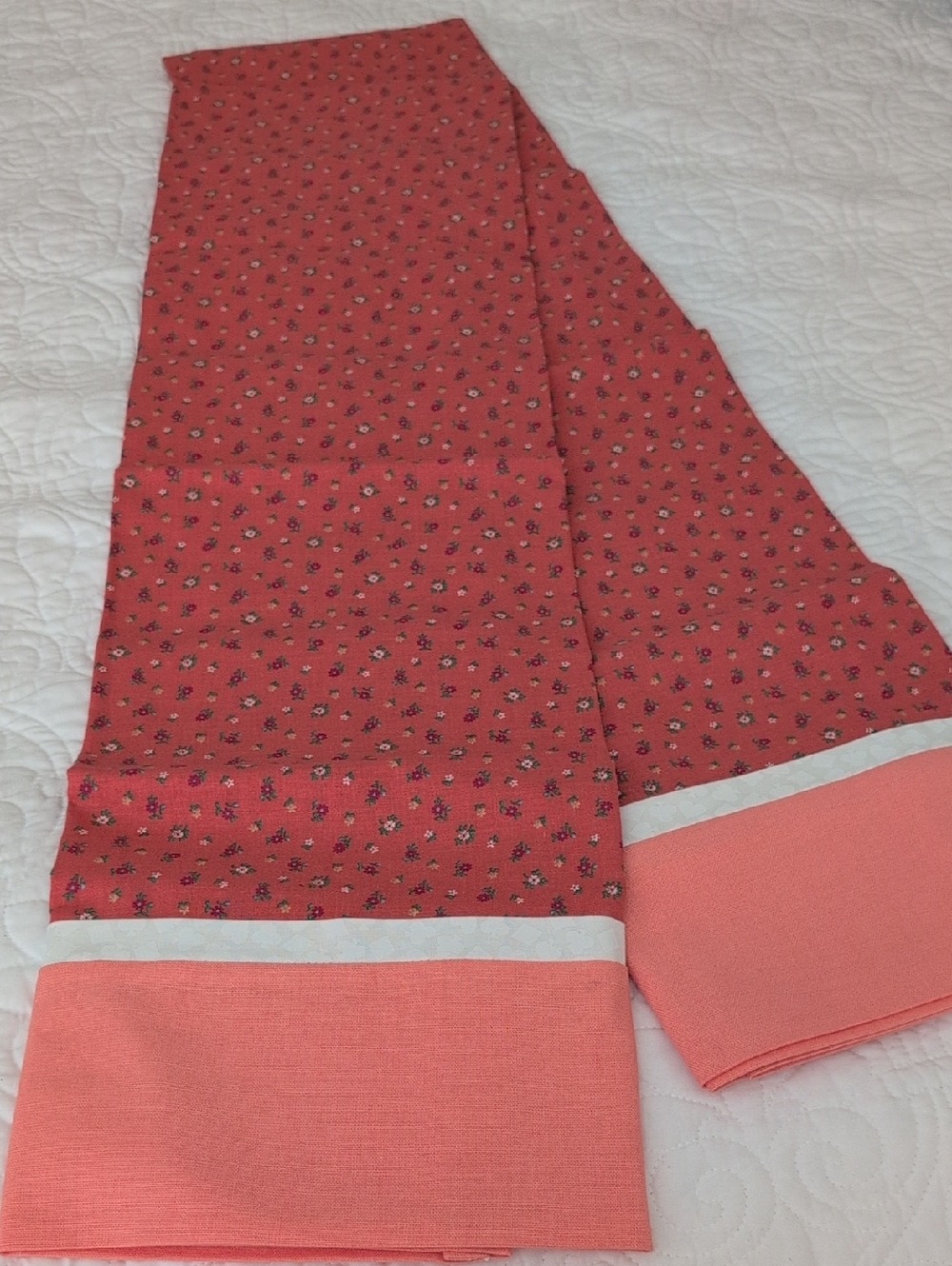 New Coral Floral Standard Pillowcases